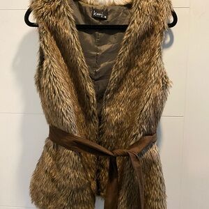 Women Vest Bodywarmer Browns